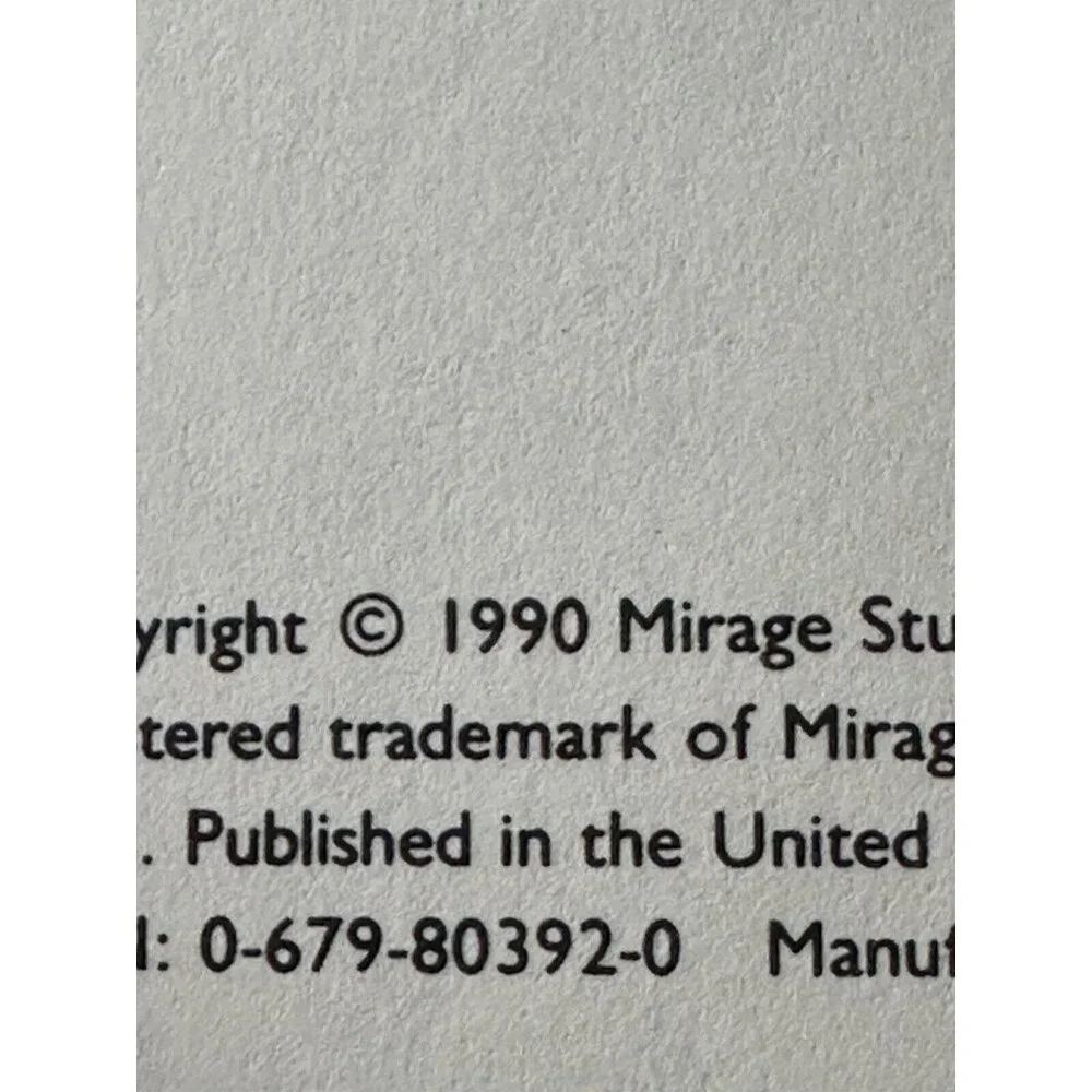 The‎ Magic Crystal A Storybook Adventure Teenage Mutant Ninja Turtles TMNT 1990